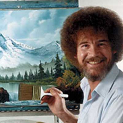 guess the 90s answers Bob Ross 