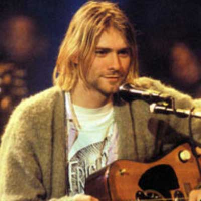 guess the 90s answers Kurt Cobain  